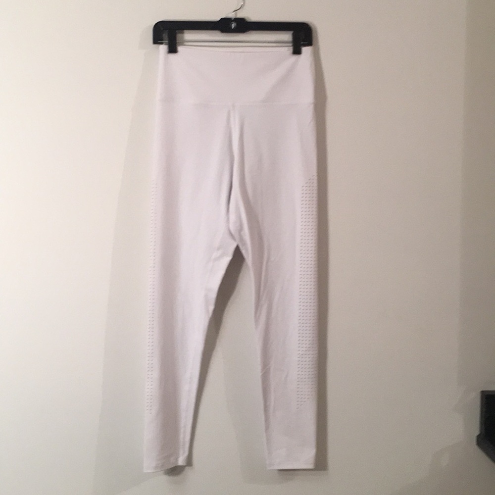 White pink size medium leggings
